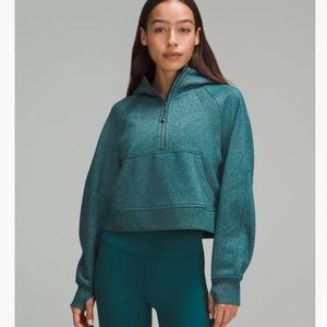 Limited edition lululemon spark scuba oversized half-zip hoodie